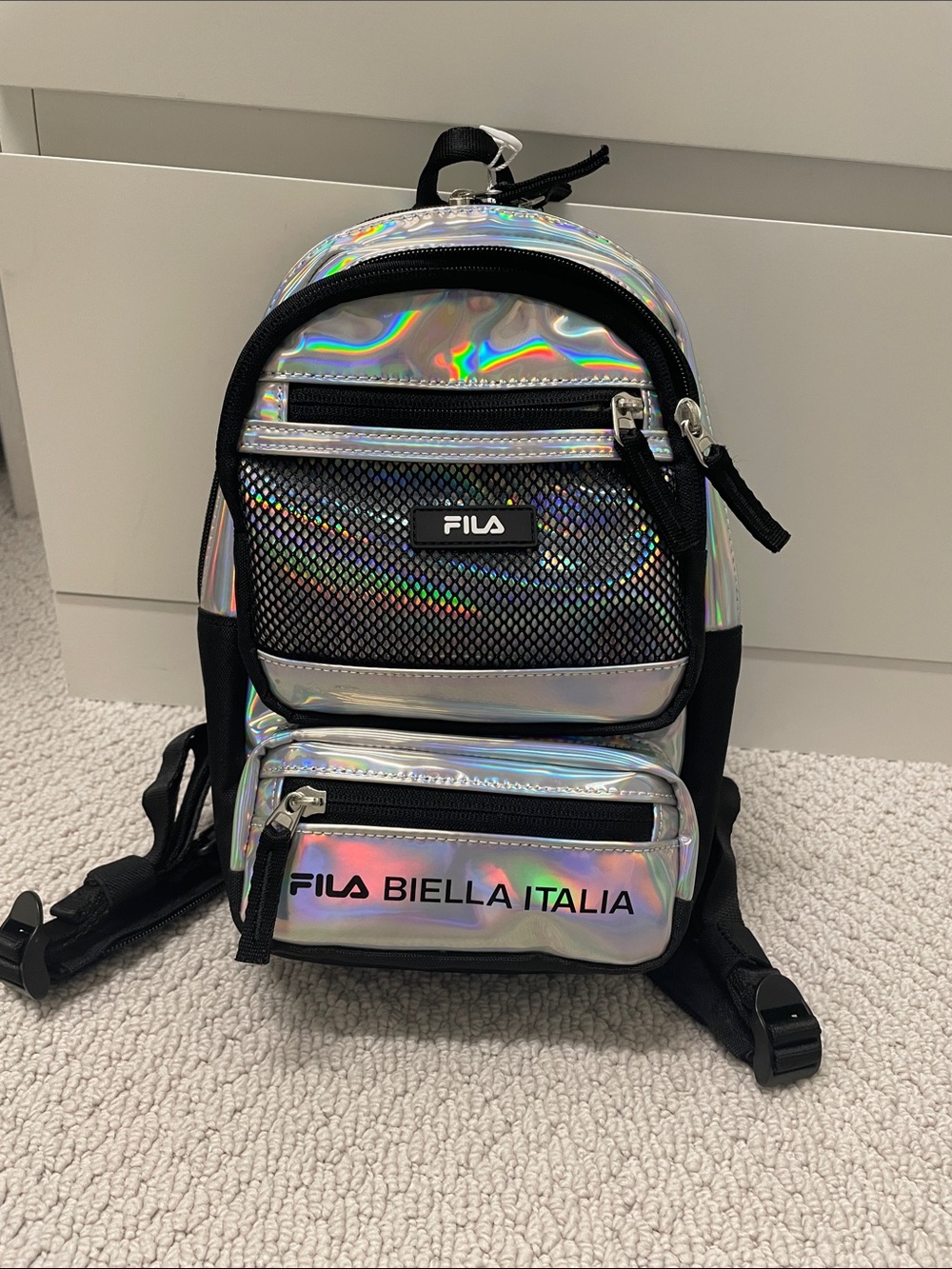 Fila Iridescent Holographic Mini Backpack - NWT